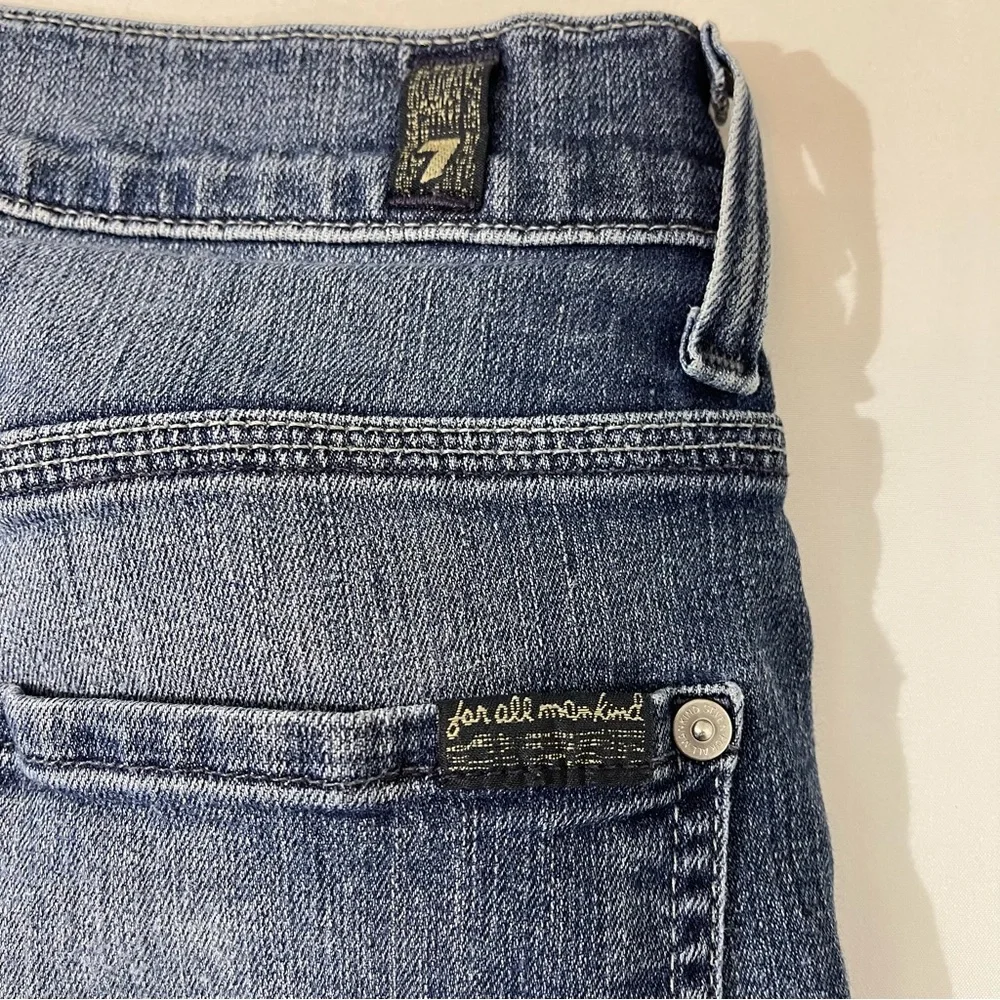 7 FOR ALL MANKIND SLIMMY WOMENS JEANS SIZE  32, VERY GOOD PREOWNED CONDI…